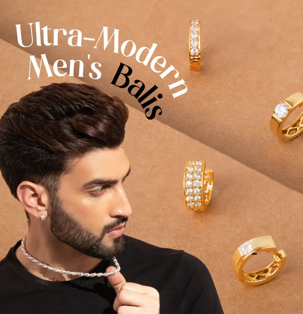 Men's Bali Earrings